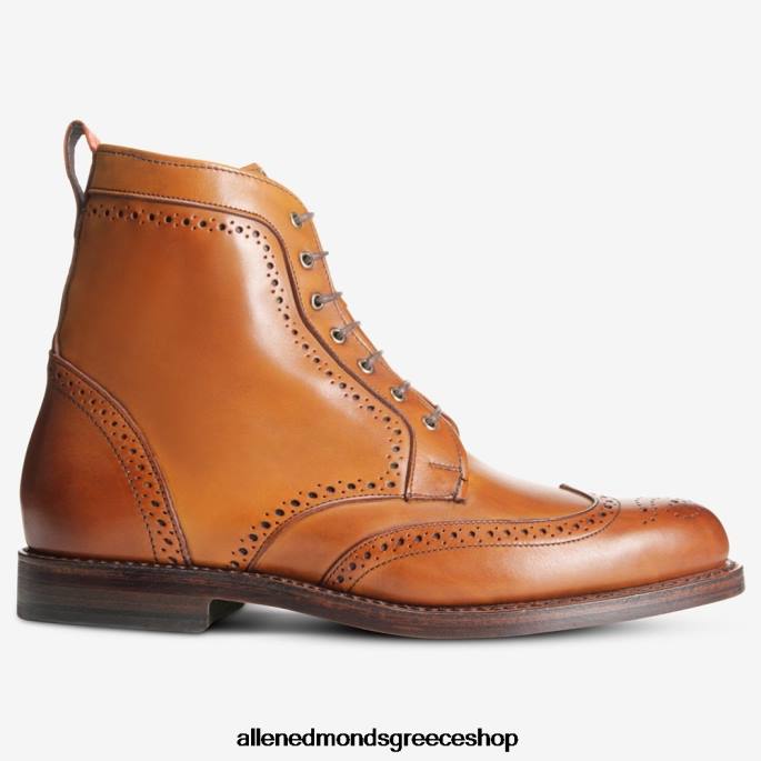 άνδρες Allen Edmonds dalton μποτάκι φόρεμα με φτερό καρυδιά καφέ DFSD5483