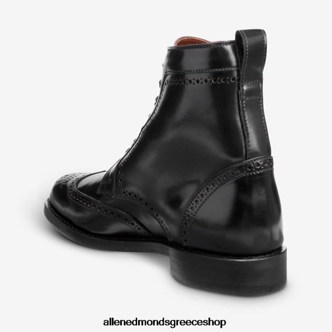 άνδρες Allen Edmonds Μποτάκι με φόρεμα dalton shell cordovan μαύρο κορδοβάνι DFSD5141