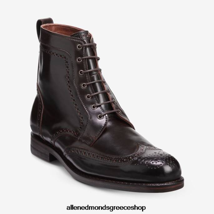 άνδρες Allen Edmonds Μποτάκι με φόρεμα dalton shell cordovan καφέ κορδοβάνι DFSD5480