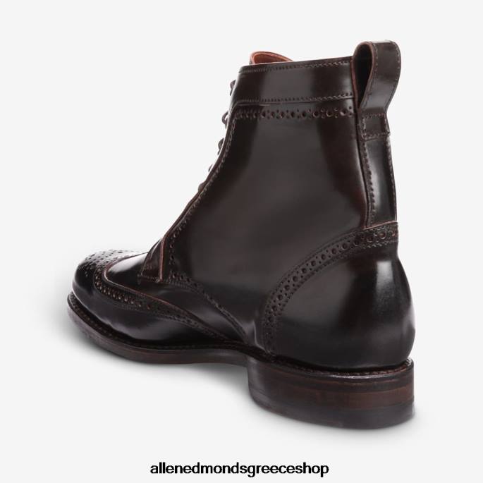 άνδρες Allen Edmonds Μποτάκι με φόρεμα dalton shell cordovan καφέ κορδοβάνι DFSD5480