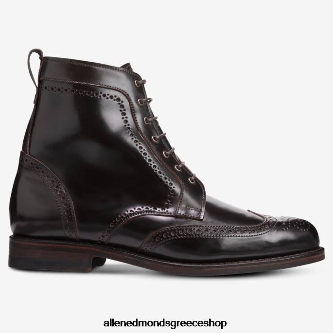 άνδρες Allen Edmonds Μποτάκι με φόρεμα dalton shell cordovan καφέ κορδοβάνι DFSD5480