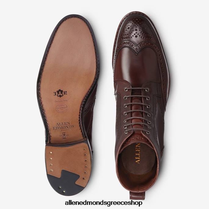 άνδρες Allen Edmonds Μποτάκι με φόρεμα dalton shell cordovan τσίλι κορδοβάν DFSD5481