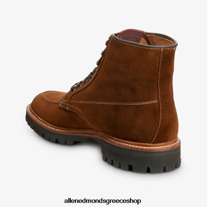 άνδρες Allen Edmonds freeport σουέτ αδιάβροχη μπότα ωτίδας ταμπάκο καφέ DFSD585