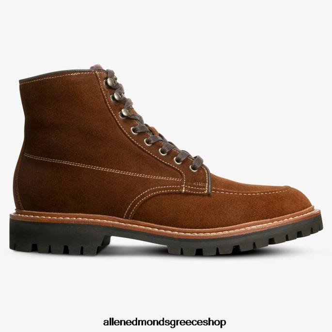 άνδρες Allen Edmonds freeport σουέτ αδιάβροχη μπότα ωτίδας ταμπάκο καφέ DFSD585