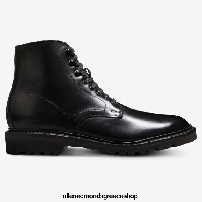 άνδρες Allen Edmonds Αδιάβροχη μπότα higgins mill με σόλα μαύρος DFSD519