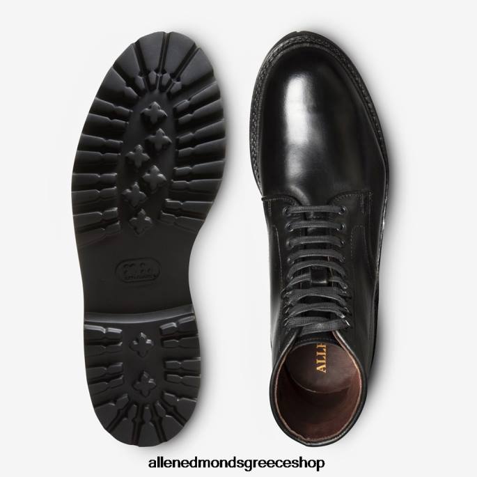 άνδρες Allen Edmonds Αδιάβροχη μπότα higgins mill με σόλα μαύρος DFSD519