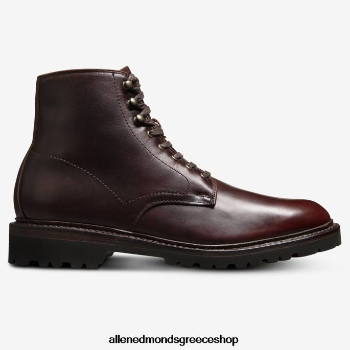 άνδρες Allen Edmonds Αδιάβροχη μπότα higgins mill με σόλα Βουργουνδία DFSD5261