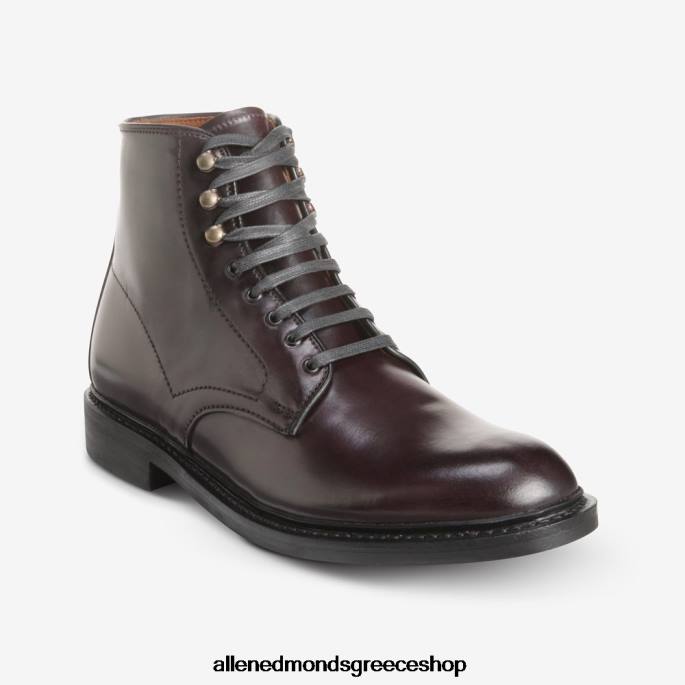 άνδρες Allen Edmonds μπότα higgins mill με δέρμα κορδοβάνι μπορντό κορδοβάν DFSD5291