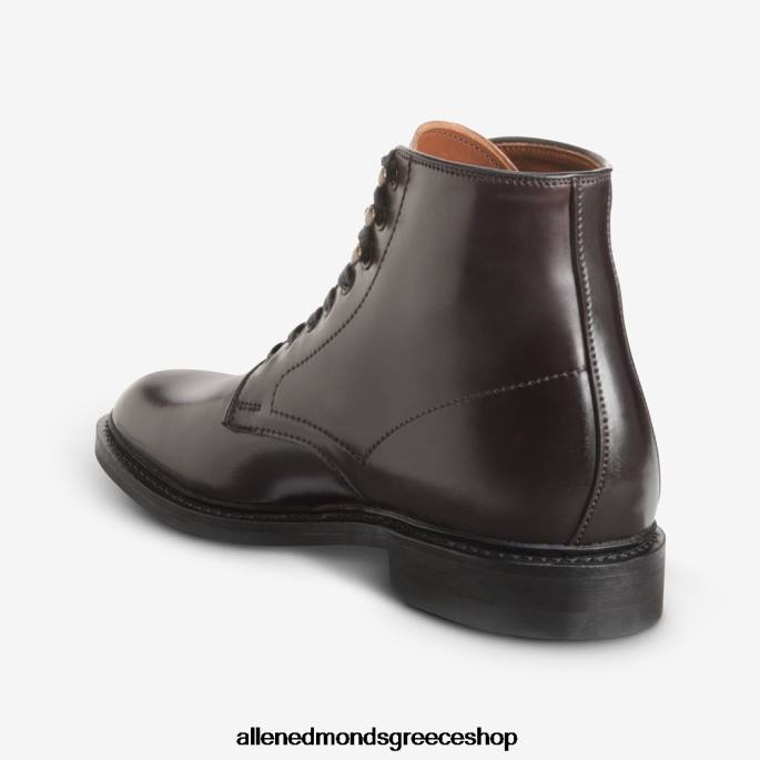 άνδρες Allen Edmonds μπότα higgins mill με δέρμα κορδοβάνι μπορντό κορδοβάν DFSD5291