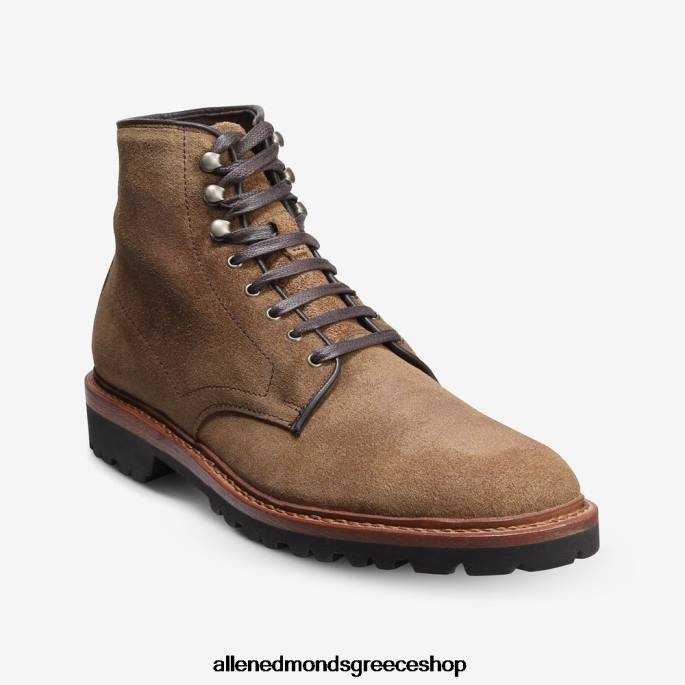 άνδρες Allen Edmonds μπότα higgins mill με σόλα ανοιχτό καφέ σουέτ DFSD5470