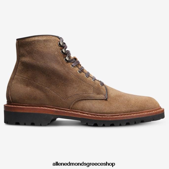 άνδρες Allen Edmonds μπότα higgins mill με σόλα ανοιχτό καφέ σουέτ DFSD5470