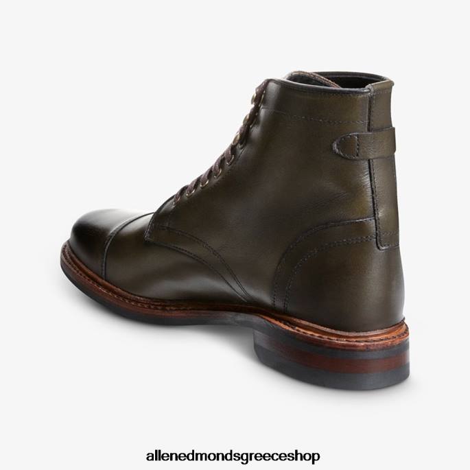 άνδρες Allen Edmonds landon cap-toe μπότα ελιά DFSD5133