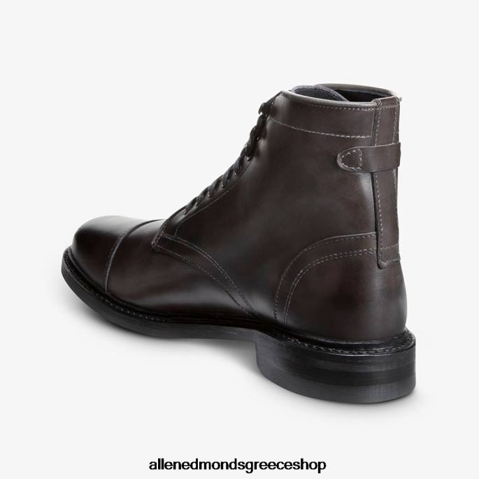 άνδρες Allen Edmonds landon cap-toe μπότα γκρι άνθρακα DFSD5366