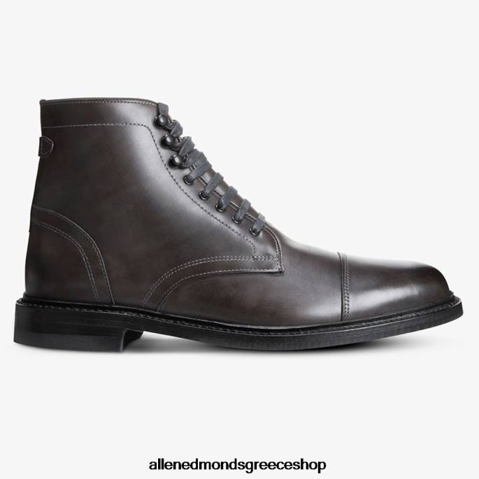 άνδρες Allen Edmonds landon cap-toe μπότα γκρι άνθρακα DFSD5366