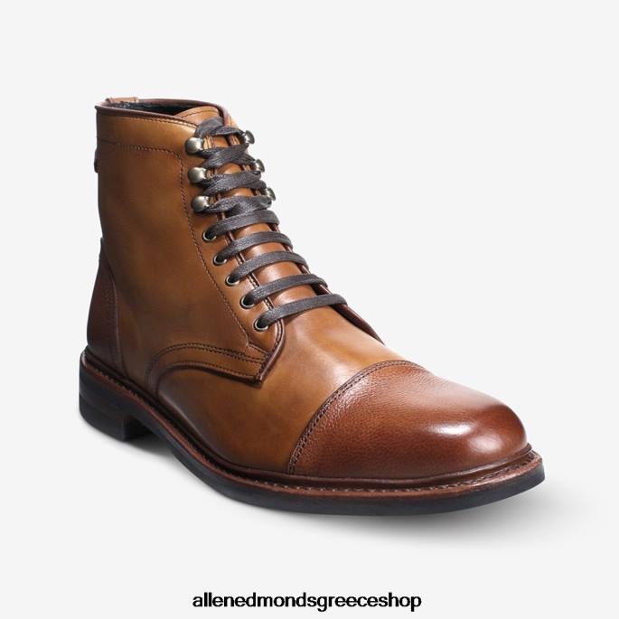 άνδρες Allen Edmonds landon cap-toe μπότα καρυδιά καφέ DFSD5484