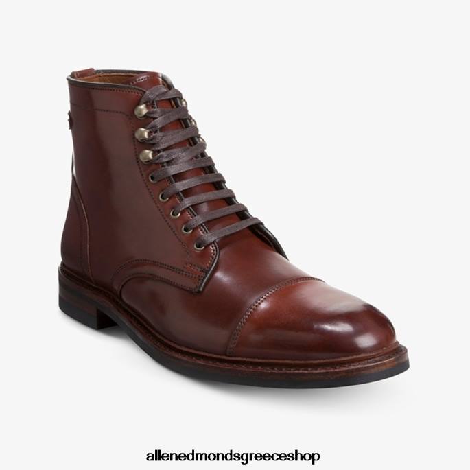 άνδρες Allen Edmonds landon shell cordovan μποτάκι με καπάκι τσίλι κορδοβάν DFSD5338