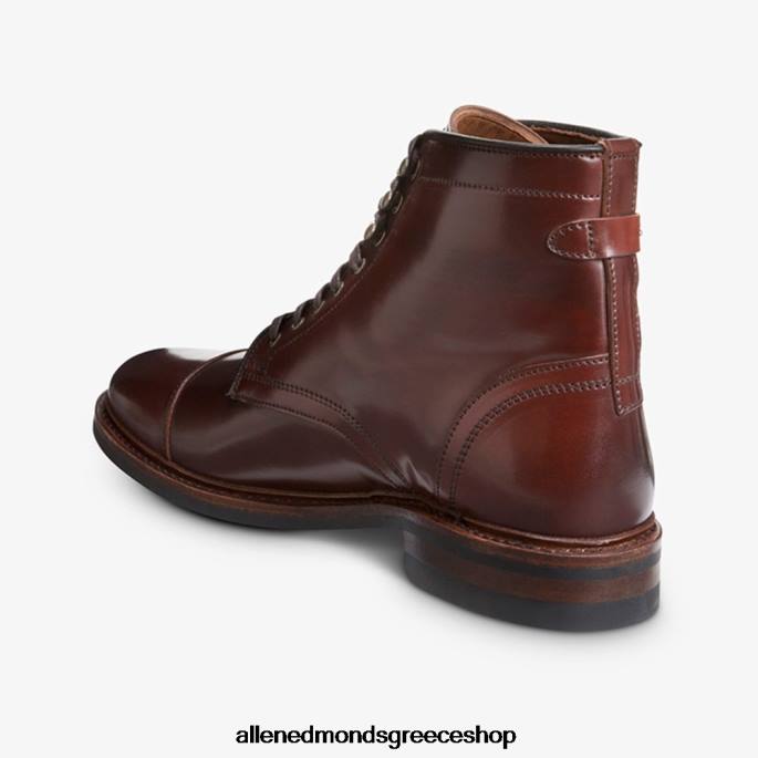 άνδρες Allen Edmonds landon shell cordovan μποτάκι με καπάκι τσίλι κορδοβάν DFSD5338