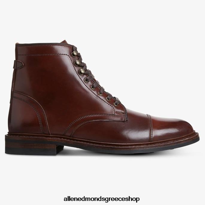 άνδρες Allen Edmonds landon shell cordovan μποτάκι με καπάκι τσίλι κορδοβάν DFSD5338