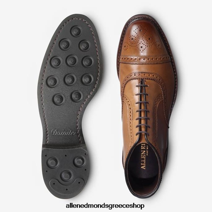 άνδρες Allen Edmonds μποτάκι oxford αδιάβροχο hamilton καρυδιά καφέ DFSD5341