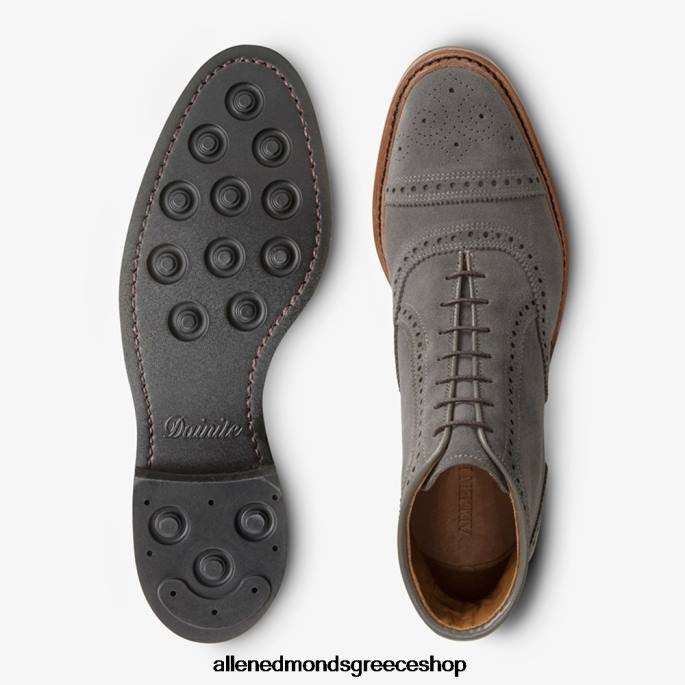 άνδρες Allen Edmonds μποτάκι oxford αδιάβροχο hamilton μαγνήτης γκρι σουέτ DFSD5342