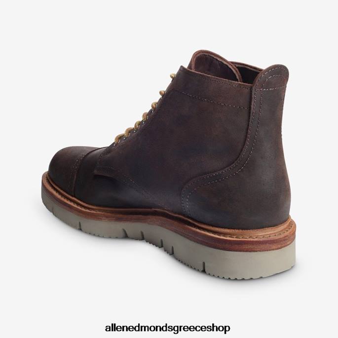 άνδρες Allen Edmonds park city με κορδόνια αδιάβροχη μπότα ταμπάκο καφέ σουέτ DFSD5148