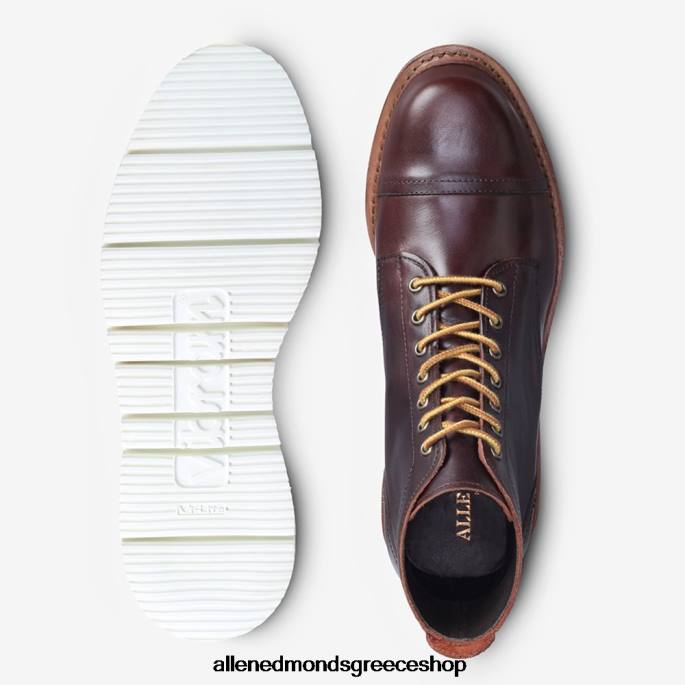 άνδρες Allen Edmonds park city με κορδόνια αδιάβροχη μπότα Βουργουνδία DFSD5488