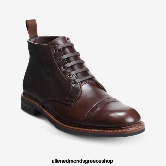 άνδρες Allen Edmonds patton αδιάβροχη μπότα με καπάκι καφέ DFSD558