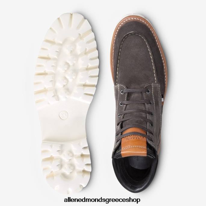 άνδρες Allen Edmonds silverlake μποτάκι με κορδόνια γκρι σουέτ DFSD598