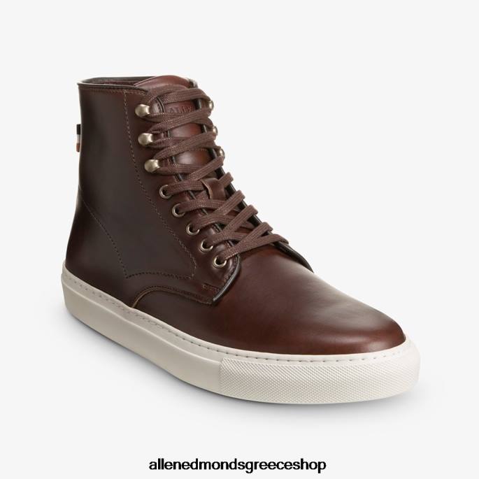 άνδρες Allen Edmonds ψηλό sneaker higgins mill καφέ DFSD5424