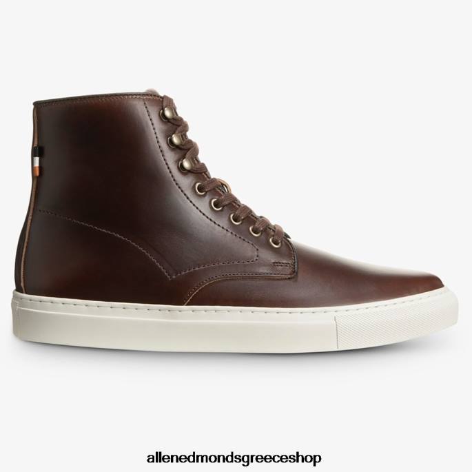 άνδρες Allen Edmonds ψηλό sneaker higgins mill καφέ DFSD5424