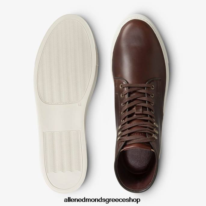 άνδρες Allen Edmonds ψηλό sneaker higgins mill καφέ DFSD5424