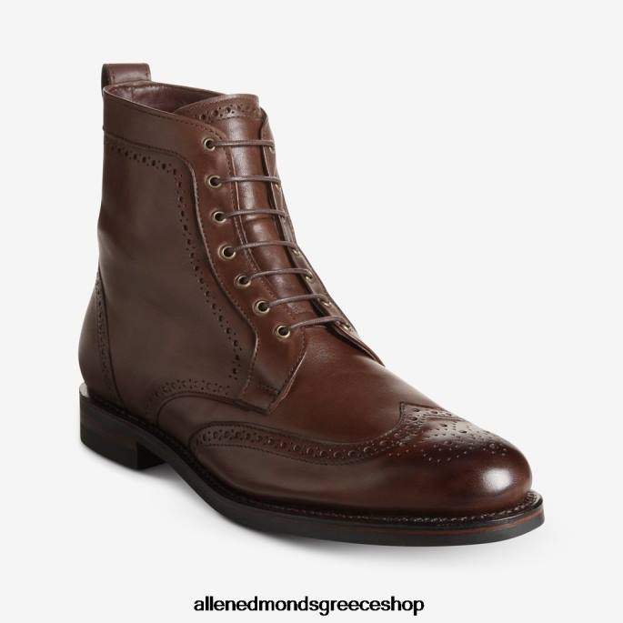 άνδρες Allen Edmonds Αδιάβροχο μποτάκι dalton με σόλα από καουτσούκ dainite καφέ DFSD5134