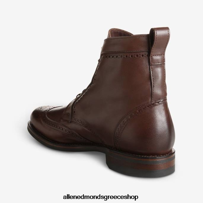 άνδρες Allen Edmonds Αδιάβροχο μποτάκι dalton με σόλα από καουτσούκ dainite καφέ DFSD5134