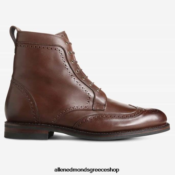 άνδρες Allen Edmonds Αδιάβροχο μποτάκι dalton με σόλα από καουτσούκ dainite καφέ DFSD5134