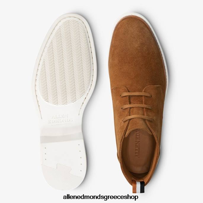 άνδρες Allen Edmonds πιο άγρια ​​σουέτ τσούκα βελανίδι ανοιχτό καφέ DFSD5430