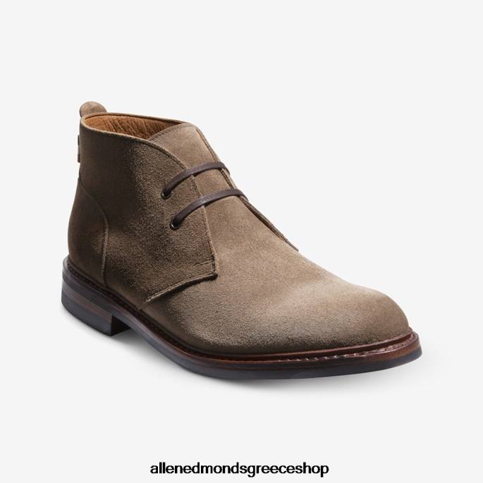 άνδρες Allen Edmonds μπότα chandler chukka καφέ σουέτ DFSD5380