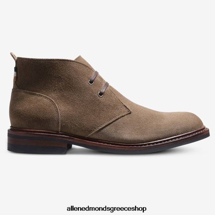 άνδρες Allen Edmonds μπότα chandler chukka καφέ σουέτ DFSD5380