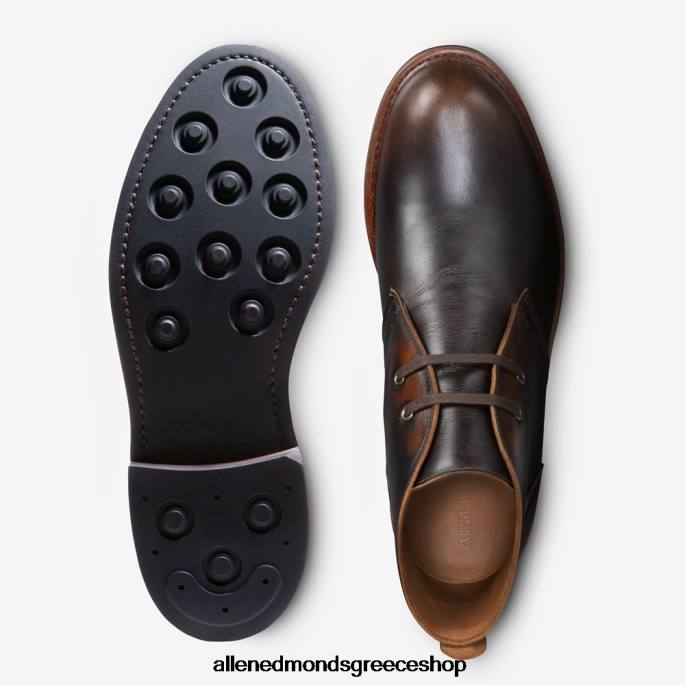 άνδρες Allen Edmonds μπότα chandler chukka αντίκα hickory DFSD569