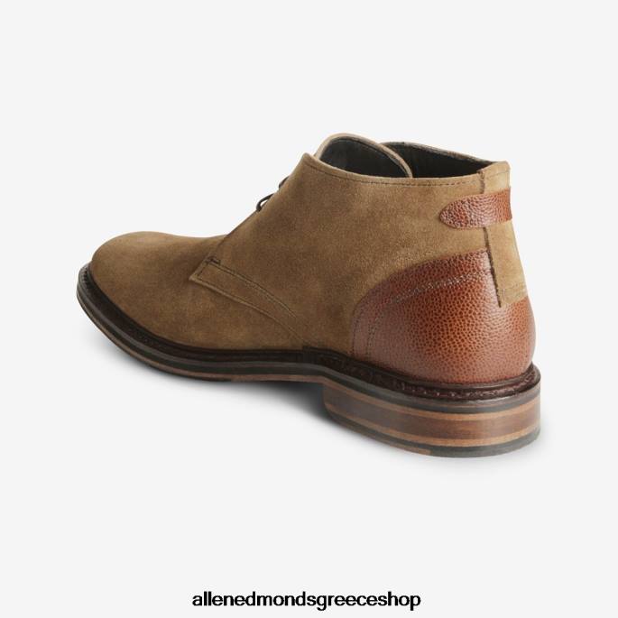 άνδρες Allen Edmonds μποτάκι cyrus chukka ανοιχτό καφέ σουέτ DFSD5150