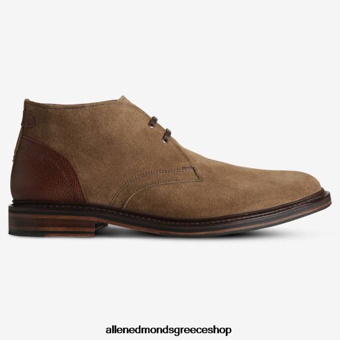 άνδρες Allen Edmonds μποτάκι cyrus chukka ανοιχτό καφέ σουέτ DFSD5150