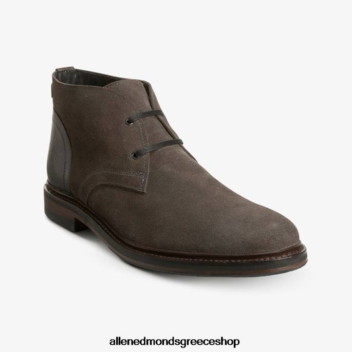 άνδρες Allen Edmonds μποτάκι cyrus chukka γκρι σουέτ DFSD5492