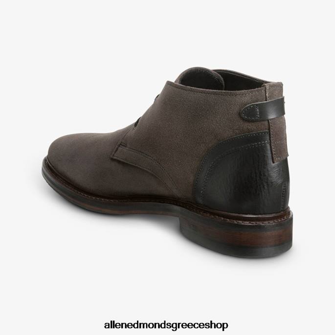 άνδρες Allen Edmonds μποτάκι cyrus chukka γκρι σουέτ DFSD5492