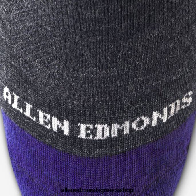 για άνδρες και γυναίκες Allen Edmonds δροσερό φόρεμα κάλτσες μερίνο με μέση γάμπα ανθρακί γκρι DFSD5196